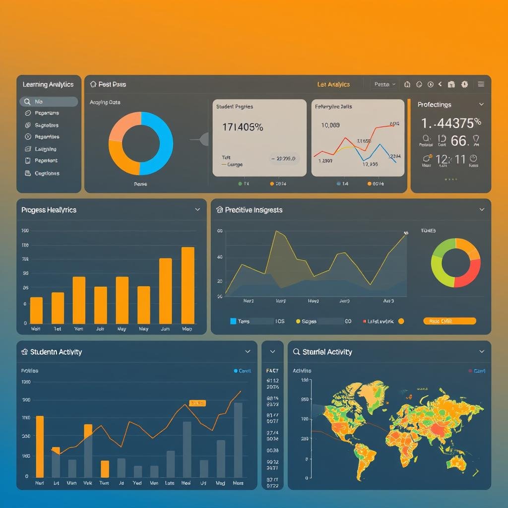 Dashboard analitik pembelajaran untuk E-learning sinergis