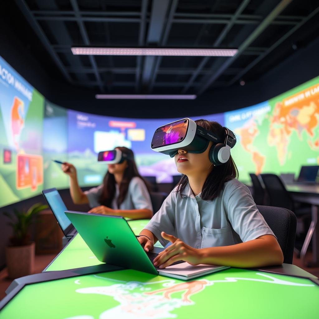 Realitas virtual dalam pembelajaran adaptif